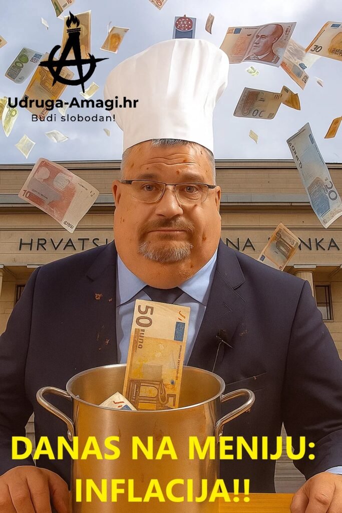 HNB jelovnik Boris Vujčić Poreznim obveznicima inflacija a uhljebima razvrat.